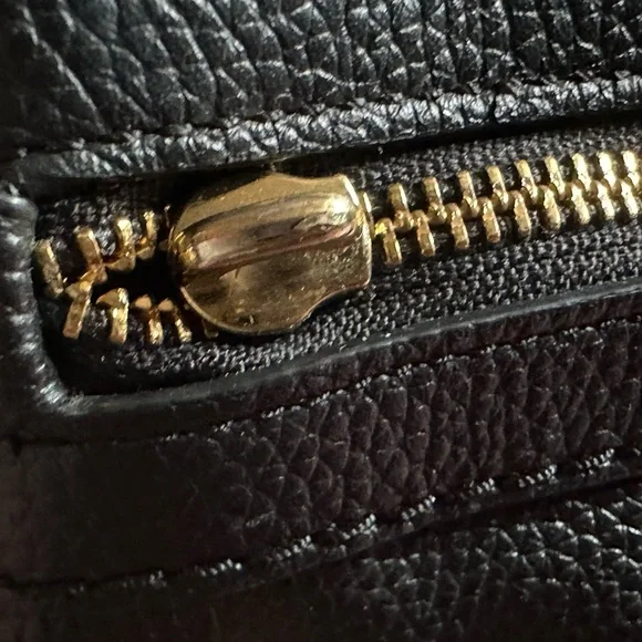 COACH Women Black Leather Backpack - Picture 8 of 16